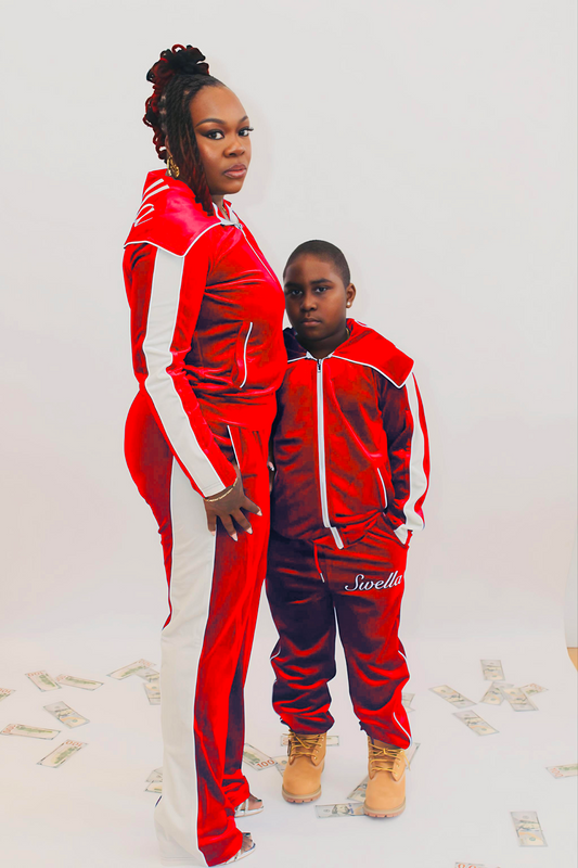 Velvet Blaze Track Top - Kids
